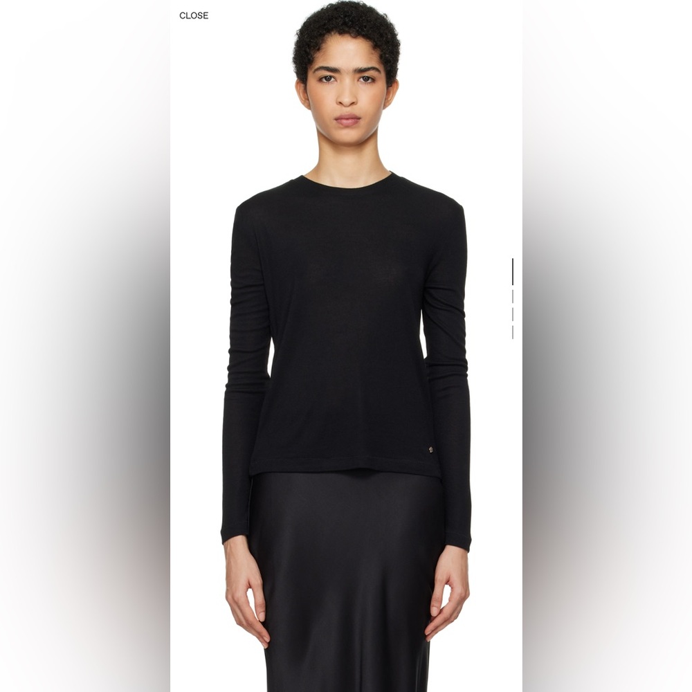 ANINE BING
Amani Long Sleeve T-shirt (modal & cashmere)